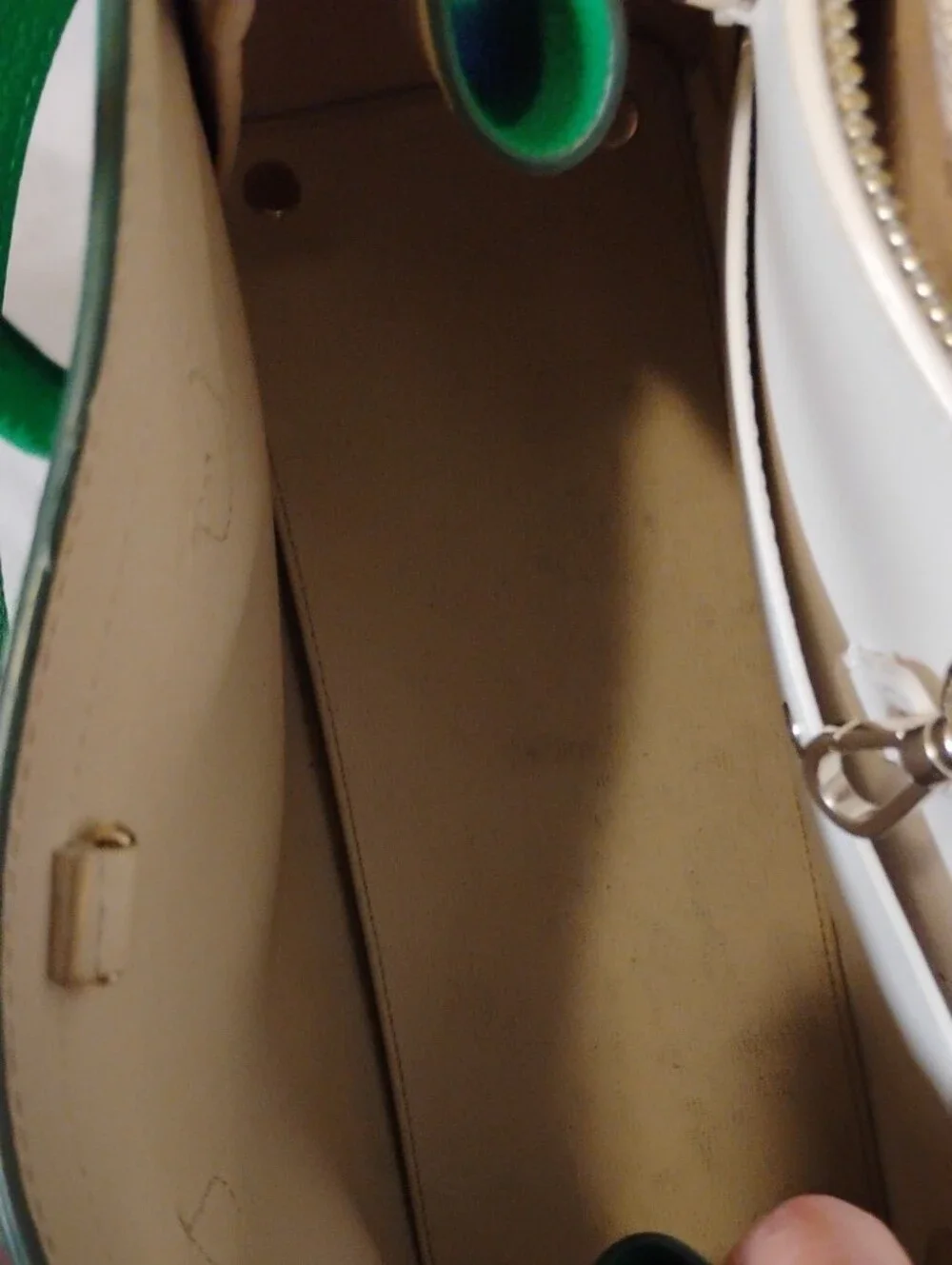 kate spade Bright Green Pebbled Leather Satchel